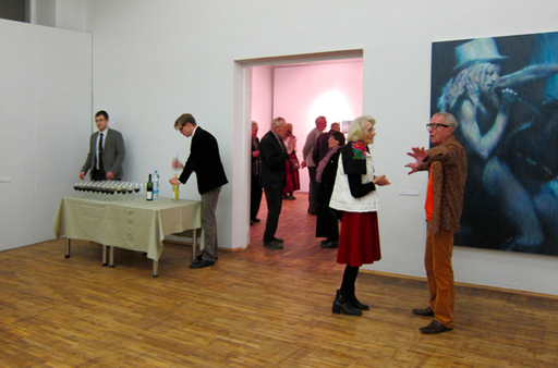 A Ivanovs paiting and guests